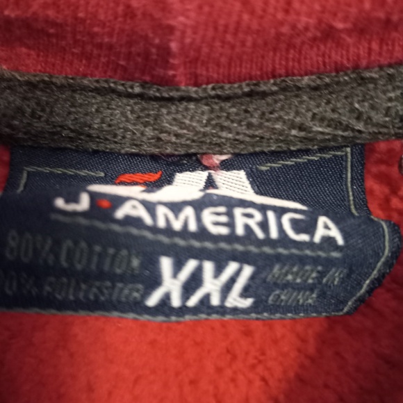 J.America- Women's Hoodie-SZ XXL- Hot Pink - Picture 4 of 6